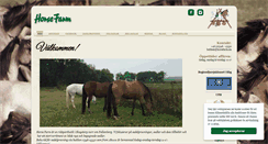 Desktop Screenshot of horsefarm.nu